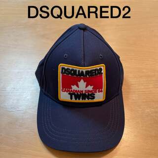 ディースクエアード(DSQUARED2)の新品　DSQUARED2ディスクエアード2  ロゴキャップ　ダークネイビ(キャップ)