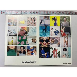 American Apparel - アメリカンアパレル　ショップカード