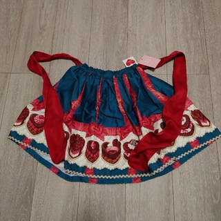 シャーリーテンプル(Shirley Temple)のシャーリーテンプル　ハートプチケーキ　スカート　130　新品(スカート)