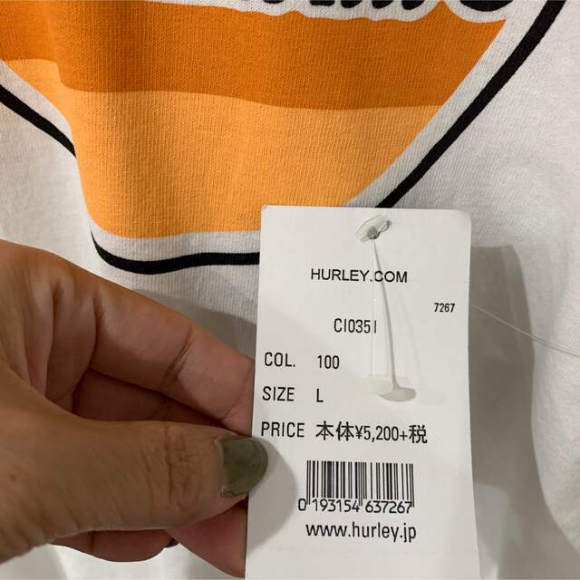 Hurley(ハーレー)のHurley ハーレー Lサイズ　メンズ　ロンT メンズのトップス(Tシャツ/カットソー(七分/長袖))の商品写真