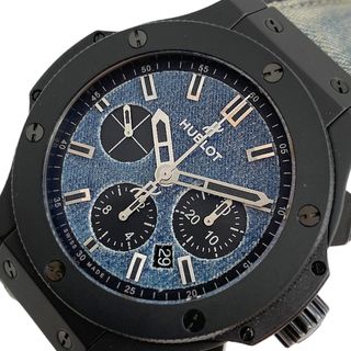 ウブロ(HUBLOT)の　ウブロ HUBLOT ビックバンジーンズ 301.CI.2770.NR.JEANS セラミック/ラバーストラップ 自動巻き メンズ 腕時計(その他)