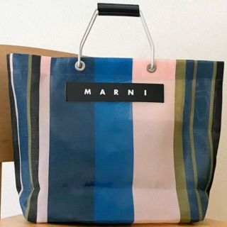 マルニ(Marni)のマルニ☆MARNI☆ストライプバッグ☆美品(トートバッグ)