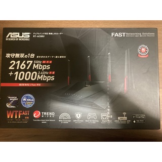 エイスース(ASUS)のASUS RT-AC88U(PC周辺機器)