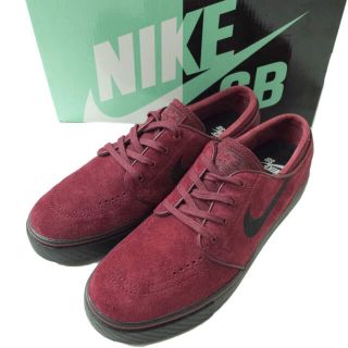 NIKE SB ナイキエスビー ZOOM STEFAN JANOSKI ズーム ステファンジャノスキー 333824-602 US8(26cm) TEAM RED/BLACK-WHITE スエード スニーカー シューズ【中古】【NIKE SB】(スニーカー)