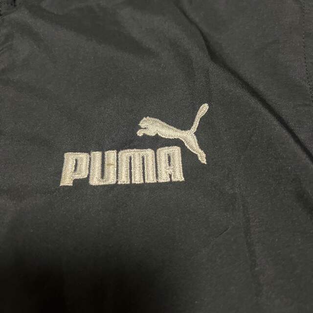 PUMA(プーマ)のプーマ黒 ウインドブレーカー90cm～ キッズ/ベビー/マタニティのキッズ服男の子用(90cm~)(ジャケット/上着)の商品写真