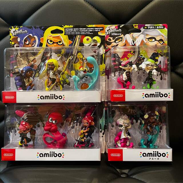 スイッチamiibo 4種セット　シオカラーズ　テンタクルズ　オクトパス　スプラ3