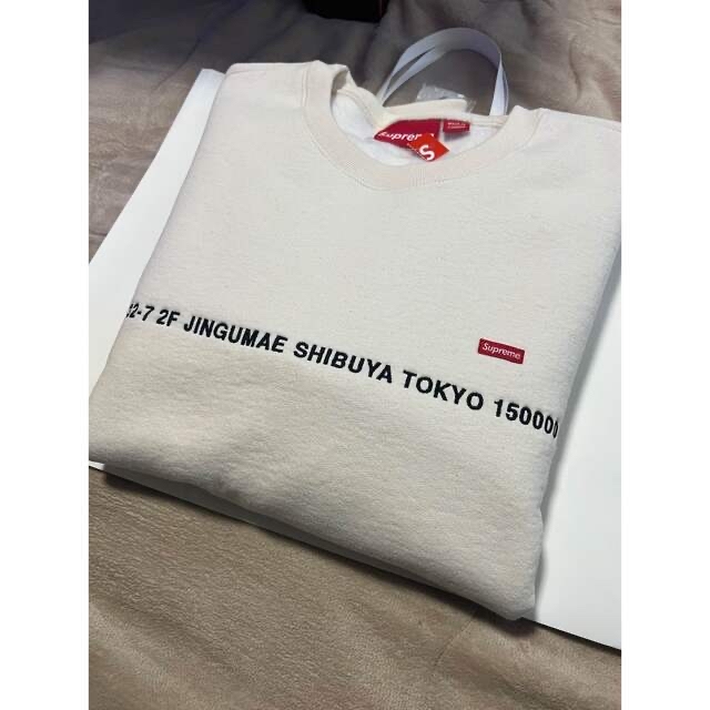 SUPREME SHOP SMALL BOX CREWNECK - スウェット