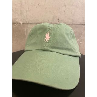 ポロラルフローレン(POLO RALPH LAUREN)のラルフローレン　キャップ　グリーン(キャップ)