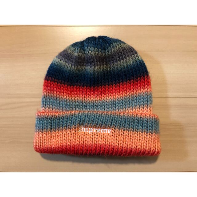 Supreme - シュプリーム Ombre Stripe Beanie ネイビーの通販 by