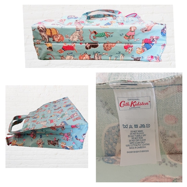 Cath Kidston(キャスキッドソン)のレア 新品・タグ付 CathKidston キャスキッドソン 2wayバック 犬 レディースのバッグ(トートバッグ)の商品写真