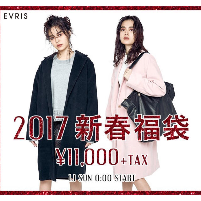 EVRIS(エヴリス)のevris 福袋 ピンク 2017 レディースのレディース その他(セット/コーデ)の商品写真