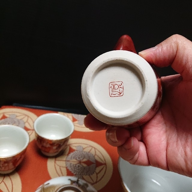 九谷焼最高級茶器セット