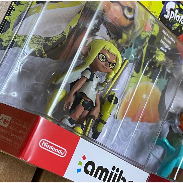 任天堂(ニンテンドウ)のスプラトゥーン3 amiibo 2体セット エンタメ/ホビーのフィギュア(ゲームキャラクター)の商品写真