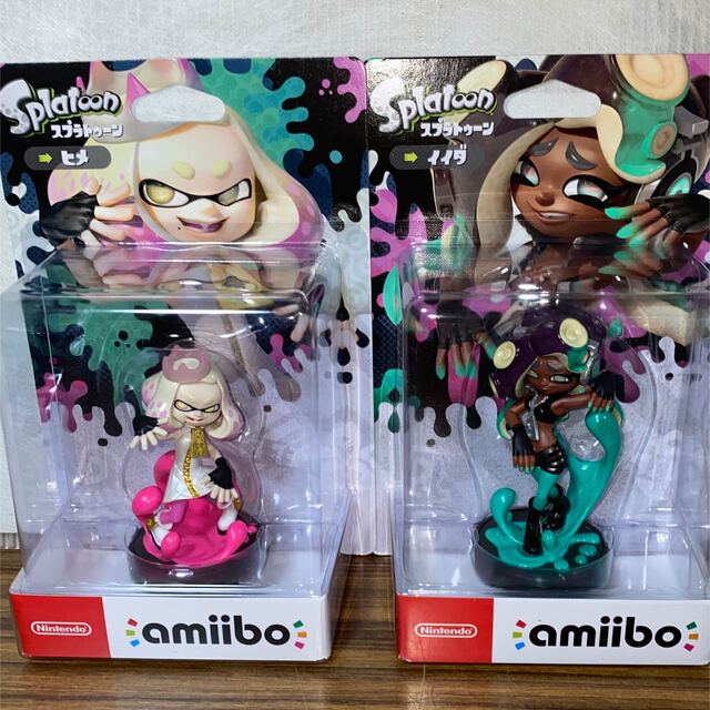 ◆amiibo スプラトゥーン ヒメ イイダ 2個セット