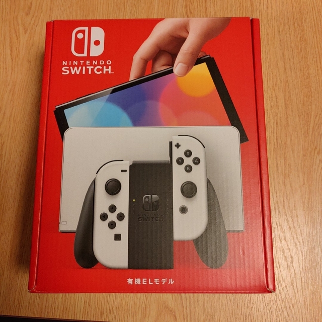 ニンテンドースイッチ本体 有機ELモデル  ホワイト 新品未開封家庭用ゲーム機本体