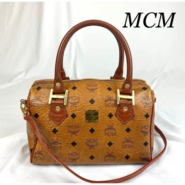 MCM(エムシーエム)のMCM ハンド-ショルダーボストンバッグ レディースのバッグ(ボストンバッグ)の商品写真