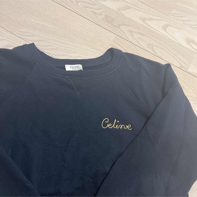 celine(セリーヌ)のみか様　専用　CELINE スウェットトレーナー　ロゴ レディースのトップス(トレーナー/スウェット)の商品写真