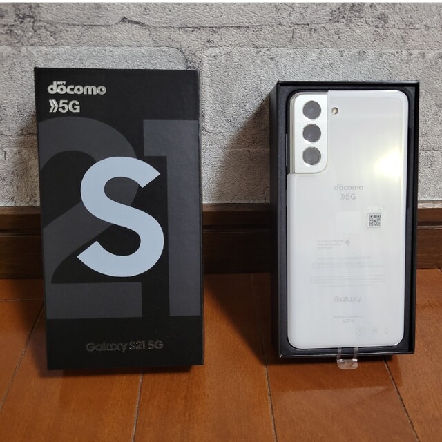 期間限定特別価格 S21 新品未使用 docomo Galaxy - Galaxy 5G 白 SC