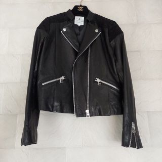 ランバンオンブルー ライダースジャケット(レディース)の通販 15点 ランバンオンブルー ライダースジャケット(レディース)の通販 15点