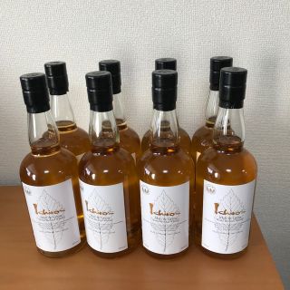 イチローズモルト&グレーンホワイトラベル700ml 8本セット - ウイスキー