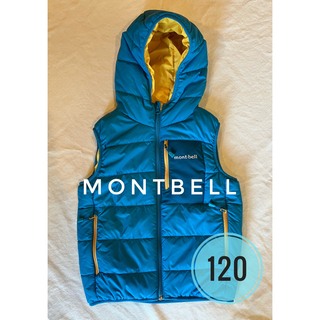 モンベル(mont bell)のモンベル ダウンベスト　120 未使用(ジャケット/上着)