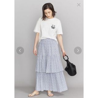 値下げリトルスージーOne Shoulder Sarong Wrap Skirt ワンピース