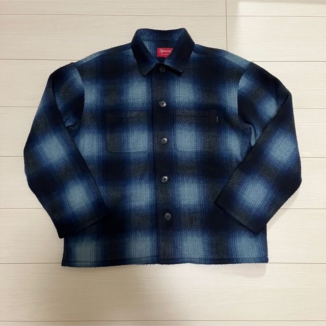 Supreme 2020FW Shadow Plaid Fleece Shirt