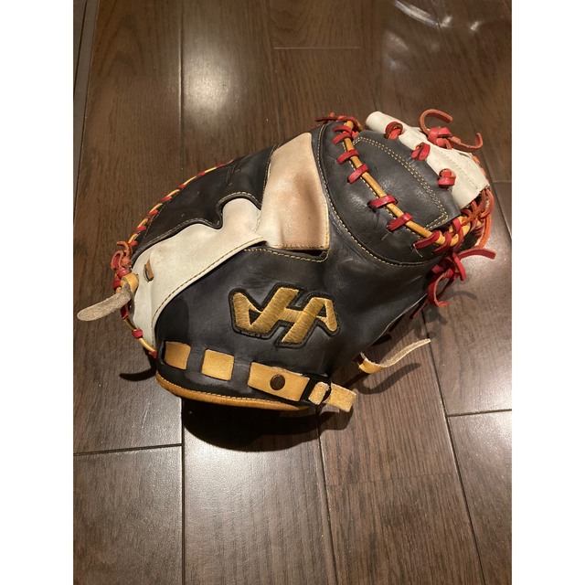 HATAKEYAMA(ハタケヤマ)のハタケヤマ　軟式キャッチャーミット　大人　PRO-208s スポーツ/アウトドアの野球(グローブ)の商品写真