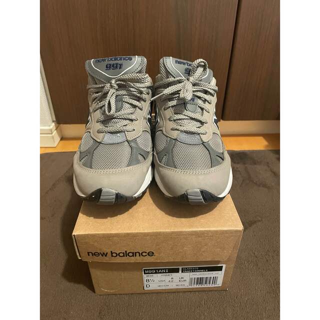 New balance M991ANI 26.5cmメンズ