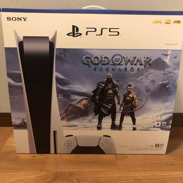 完璧 新品 - SONY PS5本体 ラグナロク同梱版 ゴッド・オブ・ウォー
