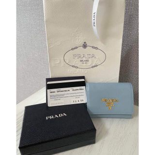 プラダ(PRADA)のプラダ PRADA レディース 財布 (コンパクト/折りたたみ)(財布)