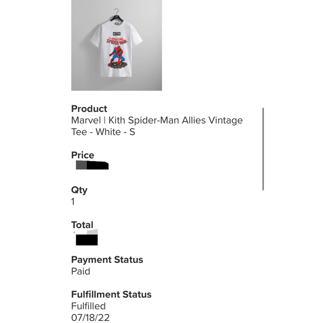 kith スパイダーマン supreme nike dunk jordan  メンズのトップス(Tシャツ/カットソー(半袖/袖なし))の商品写真