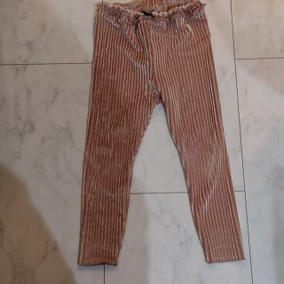 ザラキッズ(ZARA KIDS)のZARA　ベロアレギンス(パンツ/スパッツ)