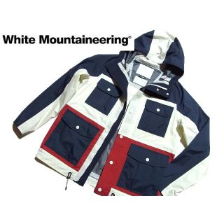 ホワイトマウンテニアリング(WHITE MOUNTAINEERING)のホワイトマウンテニアリング Saitos マウンテンパーカー 1 トリコロール(マウンテンパーカー)