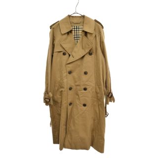 ビューティフルピープル(beautiful people)のbeautiful people ビューティフルピープル ultimate pima twill trench アルティメットピマツイルトレンチ チェックデザインライナー付きトレンチコート ベージュ 1530103804 レディース(トレンチコート)