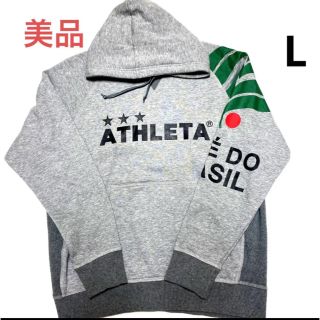 アスレタ(ATHLETA)のATHLETA パーカーL グレー(パーカー)