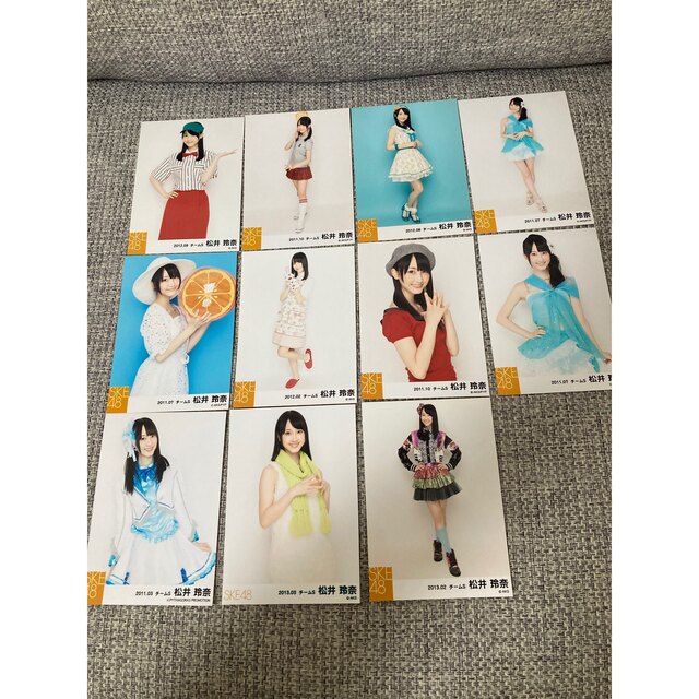 SKE48 松井玲奈の生写真のセット(48枚)