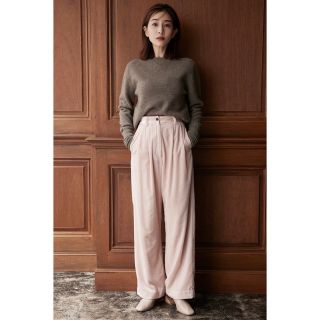 クラネ(CLANE)のCOLOR LINE VELOR PANTS(カジュアルパンツ)