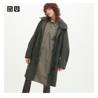 ユニクロ(UNIQLO)のUNIQLO U  フーデットコート(ロングコート)