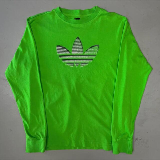 アディダス ロンT ロング Tシャツ 緑 adidas グリーン | フリマアプリ ラクマ