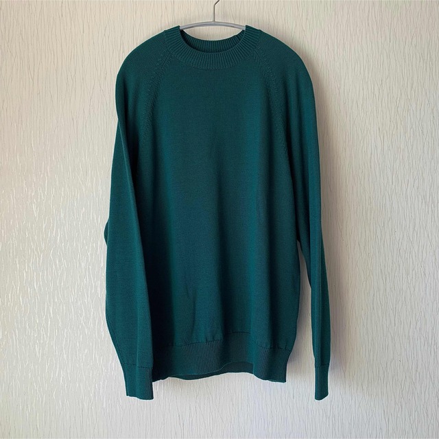 BATONER - BATONER 21AW エイジングウール クルーネック ニット 定番の