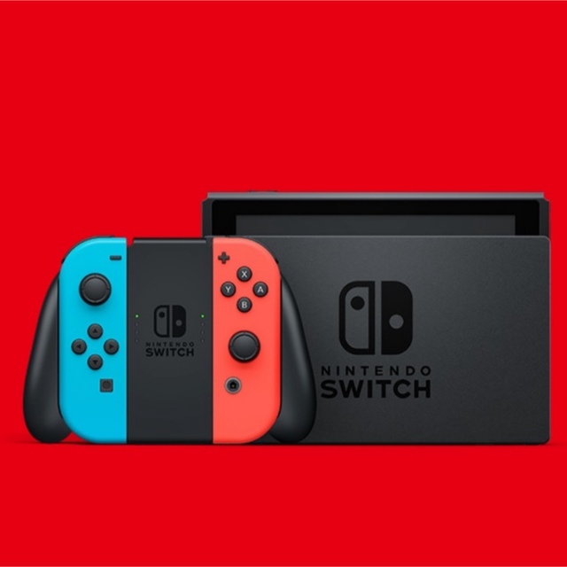 【新品】Nintendo Switch 任天堂スイッチ ネオンブルー/レッド