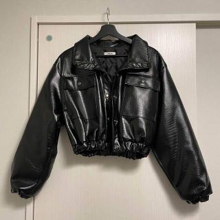 ディースクエアード】Dsquared2 ライダース ポンチョ バイク S黒×白
