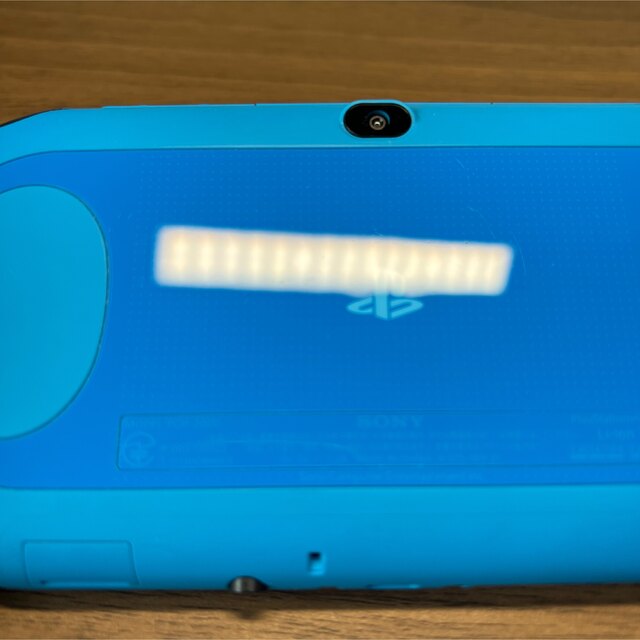 PlayStation Vita(プレイステーションヴィータ)の 2台セット SONY PlayStationVITA アクアブルー エンタメ/ホビーのゲームソフト/ゲーム機本体(携帯用ゲーム機本体)の商品写真