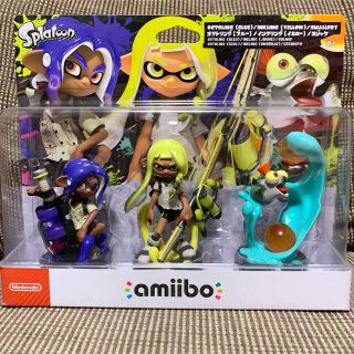 ニンテンドースイッチ(Nintendo Switch)のスプラトゥーン3 amiibo アミーボ トリプルセット(家庭用ゲームソフト)