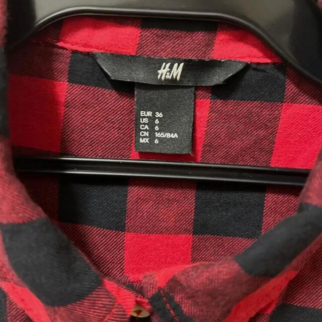 H&M(エイチアンドエム)のH&M チェックシャツ レディースのトップス(シャツ/ブラウス(長袖/七分))の商品写真