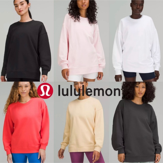 lululemon(ルルレモン)のlululemon★ルルレモンPerfectly Oversized Crew レディースのトップス(トレーナー/スウェット)の商品写真