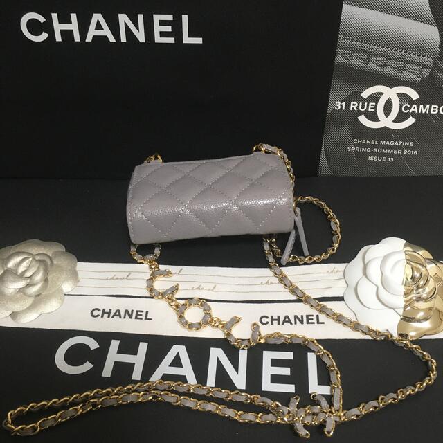 CHANEL(シャネル)の専用♡新品同様♡シャネル  チェーンショルダーバッグ キャビアスキン正規品 レディースのバッグ(ショルダーバッグ)の商品写真