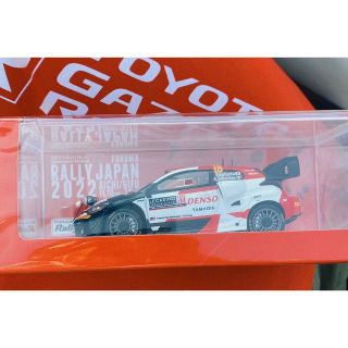 トヨタ(トヨタ)の【最終値下げ】ラリージャパン限定 ヤリス RALLY1 (1/43 スパーク)(ミニカー)