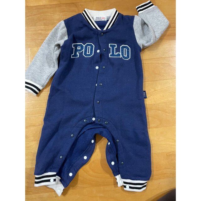 POLO RALPH LAUREN(ポロラルフローレン)のラルフローレン　ポロ　ベイビー　ロンパース  キッズ/ベビー/マタニティのベビー服(~85cm)(ロンパース)の商品写真